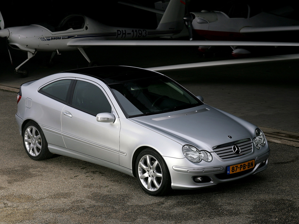 Мercedes C-klasse W203 Купе