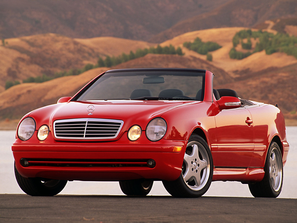 Мercedes CLK-klasse C208 Кабриолет