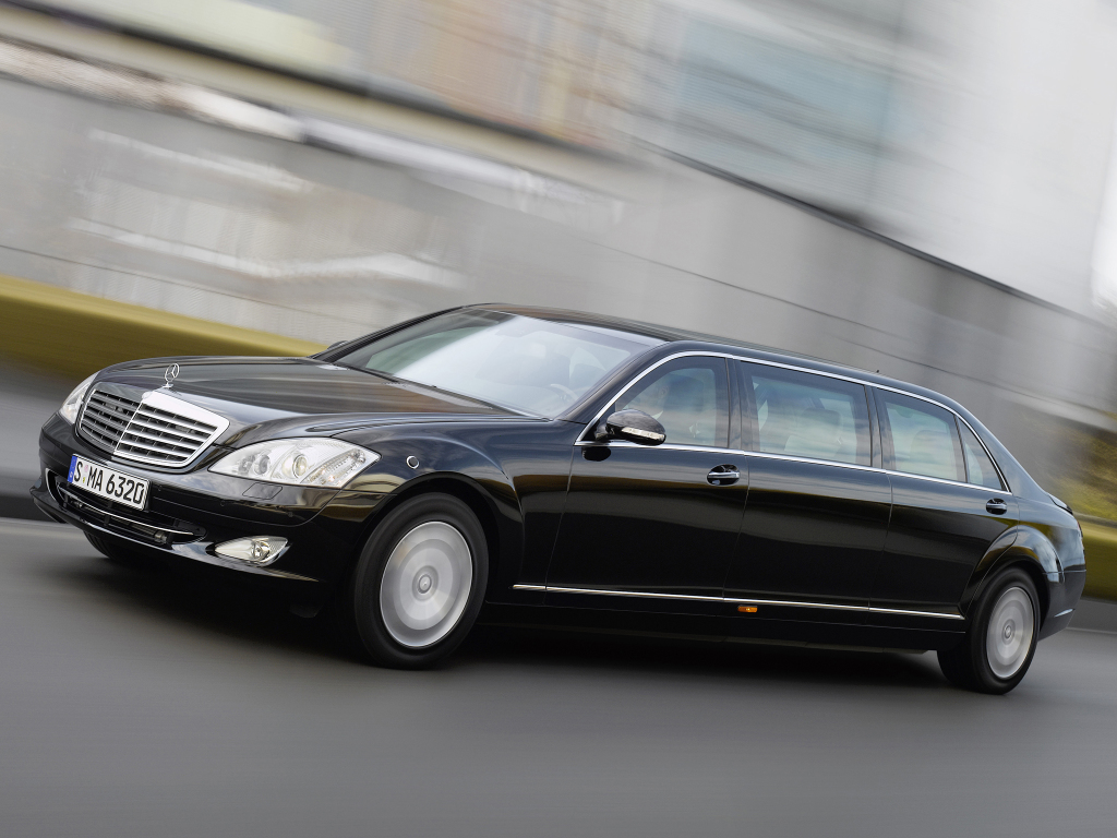Мercedes S-klasse W221 Лимузин Pullman