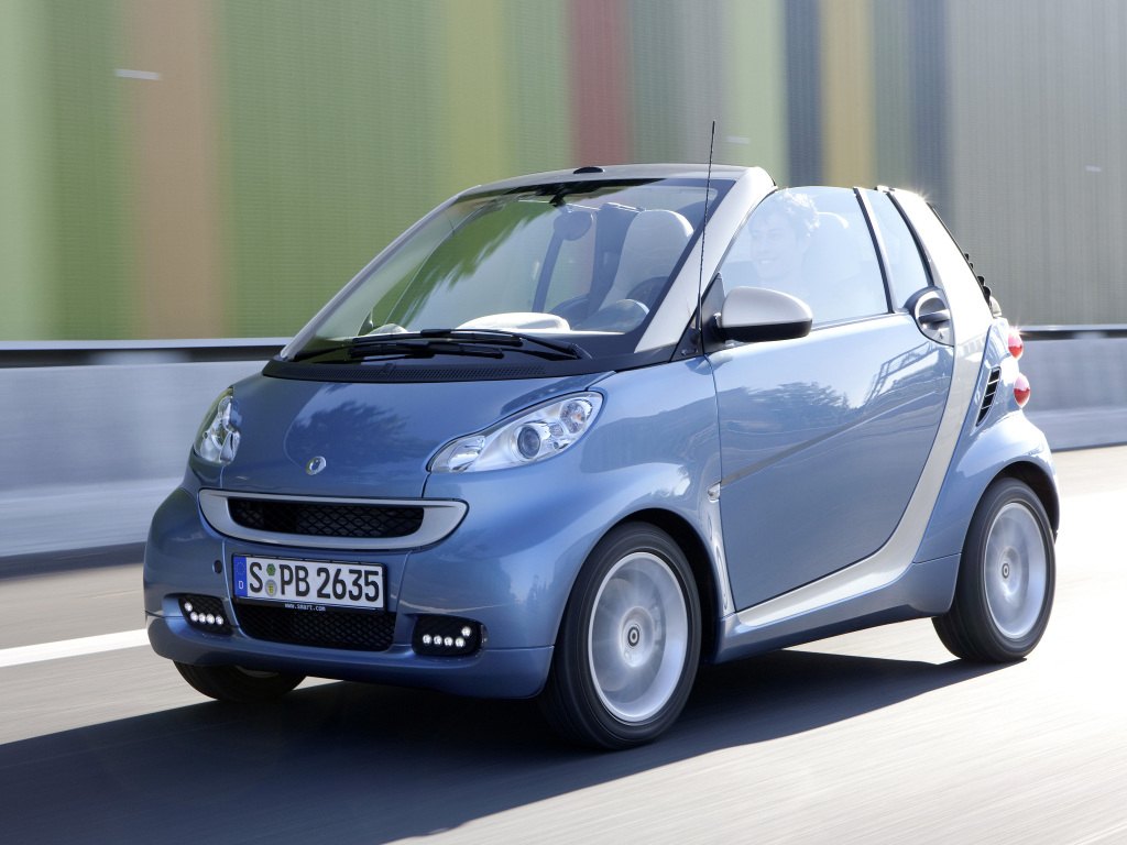 Smart Fortwo Кабриолет рестайлинг 2 (2007 - 2015)